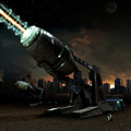 Solar cannon